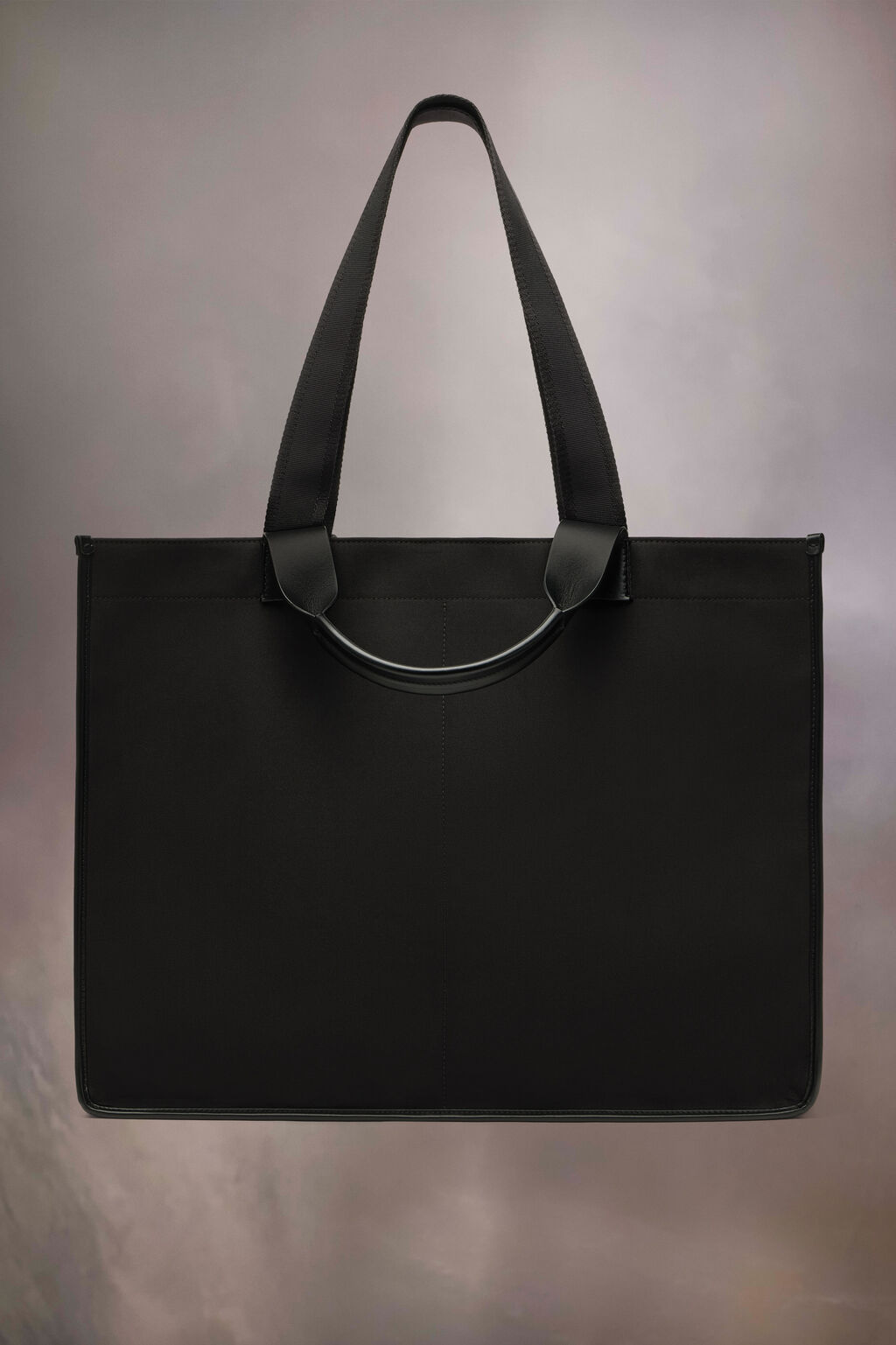 메종 마르지엘라 토트백 카바스 쇼핑백 라지 블랙 Cabas Shopping Bag Vertical SB2WC0003P7276HA200 - 상세 이미지 4