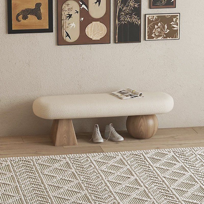 감성 원형다리 벤치 인테리어의자 쇼룸 포인트 가구 레트로 컬러(60x35x40cm)