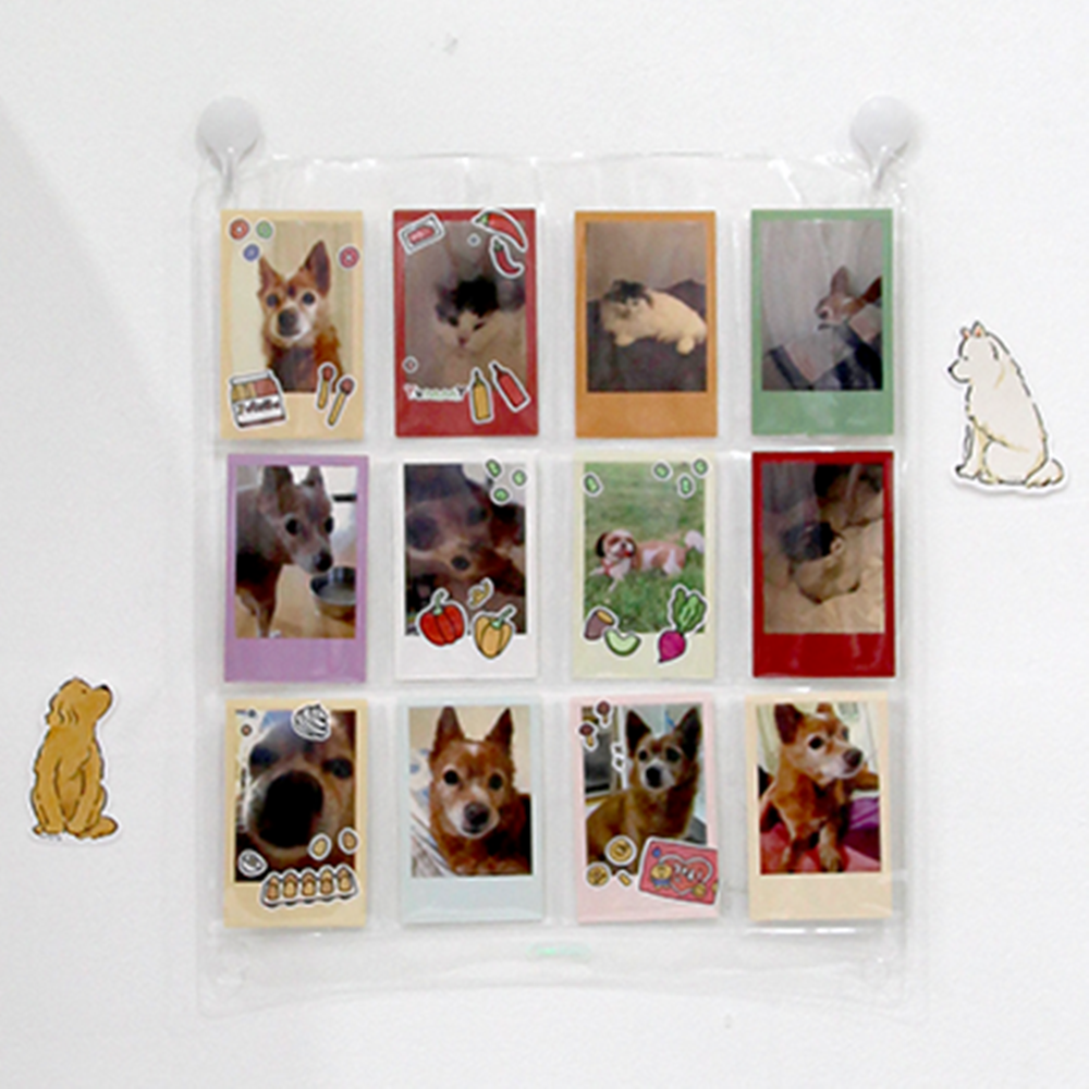 윈도우 포토카드 앨범 12포켓 폴라로이드 포카 보관