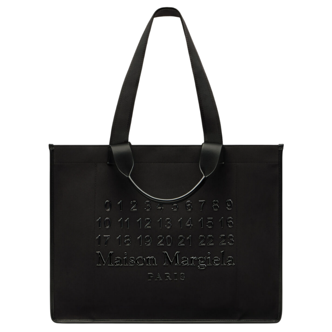 메종 마르지엘라 토트백 카바스 쇼핑백 라지 블랙 Cabas Shopping Bag Vertical SB2WC0003P7276HA200