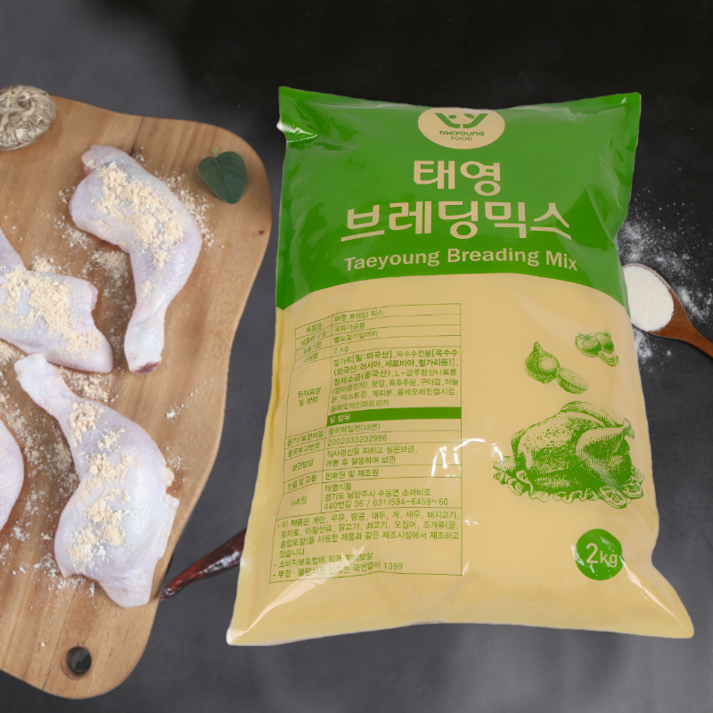 태영식품 태영 브레딩믹스 2KGx10봉지 BOX - 상세 이미지 4