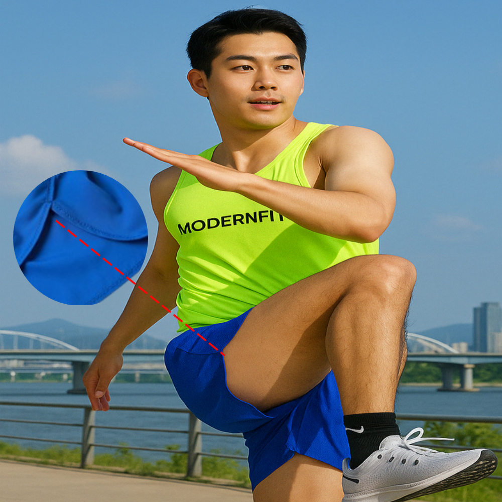 모션에어 러닝팬츠 초경량 기능성 3부 숏팬츠 마라톤 운동 헬스런닝복 스포츠반바지 러닝복