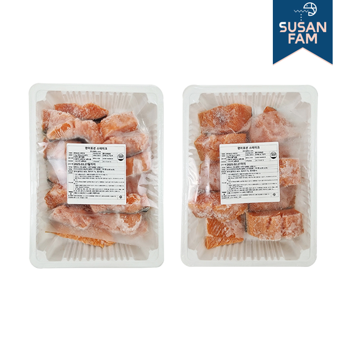 연어포션 스테이크 1kg 연어구이용 이미지 4