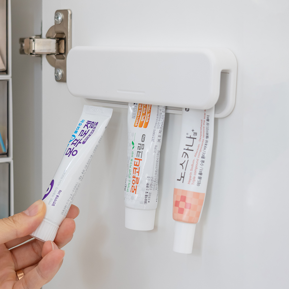 치약 걸이 공중부양 튜브 연고 꽂이 홀더 거치대 숏 제품 이미지