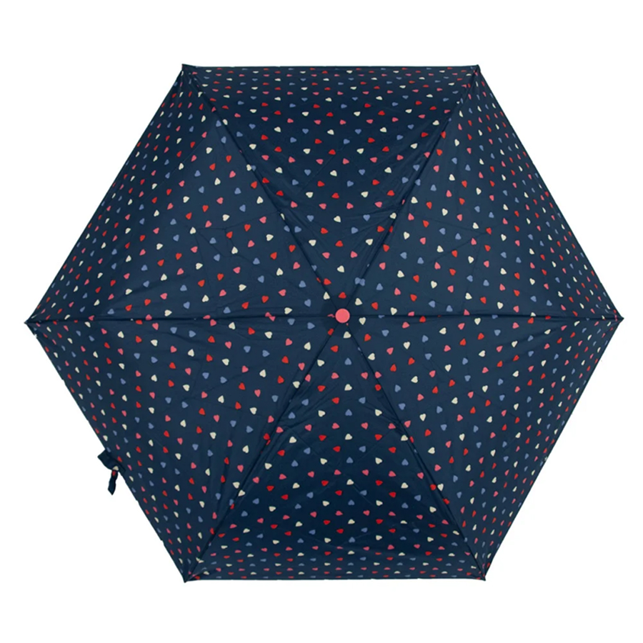 슈퍼슬림-2 딧시 하트 여성 수동 3단 우산 22cm 158g - 상세 이미지 3