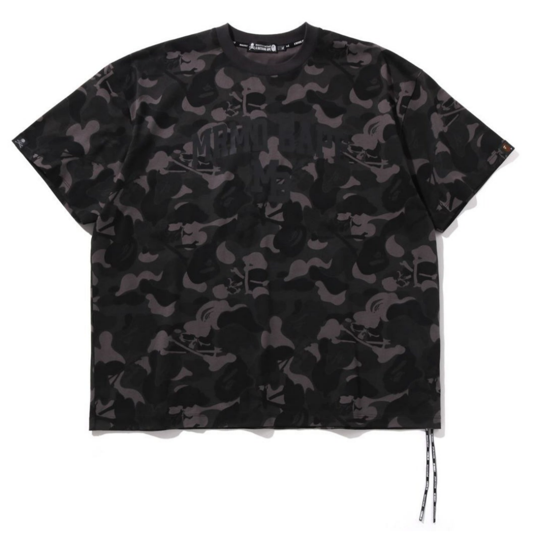 베이프 X MMJ 반팔티 SKULL CAMO COLLEGE RELAXED FIT TEE 15TH 4월 신상 1L23-109-905 - 메인 이미지