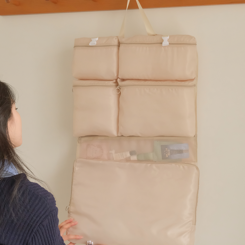 캐리어 결합 여행용 보조 가방 트래블 파우치 - 상세 이미지 5