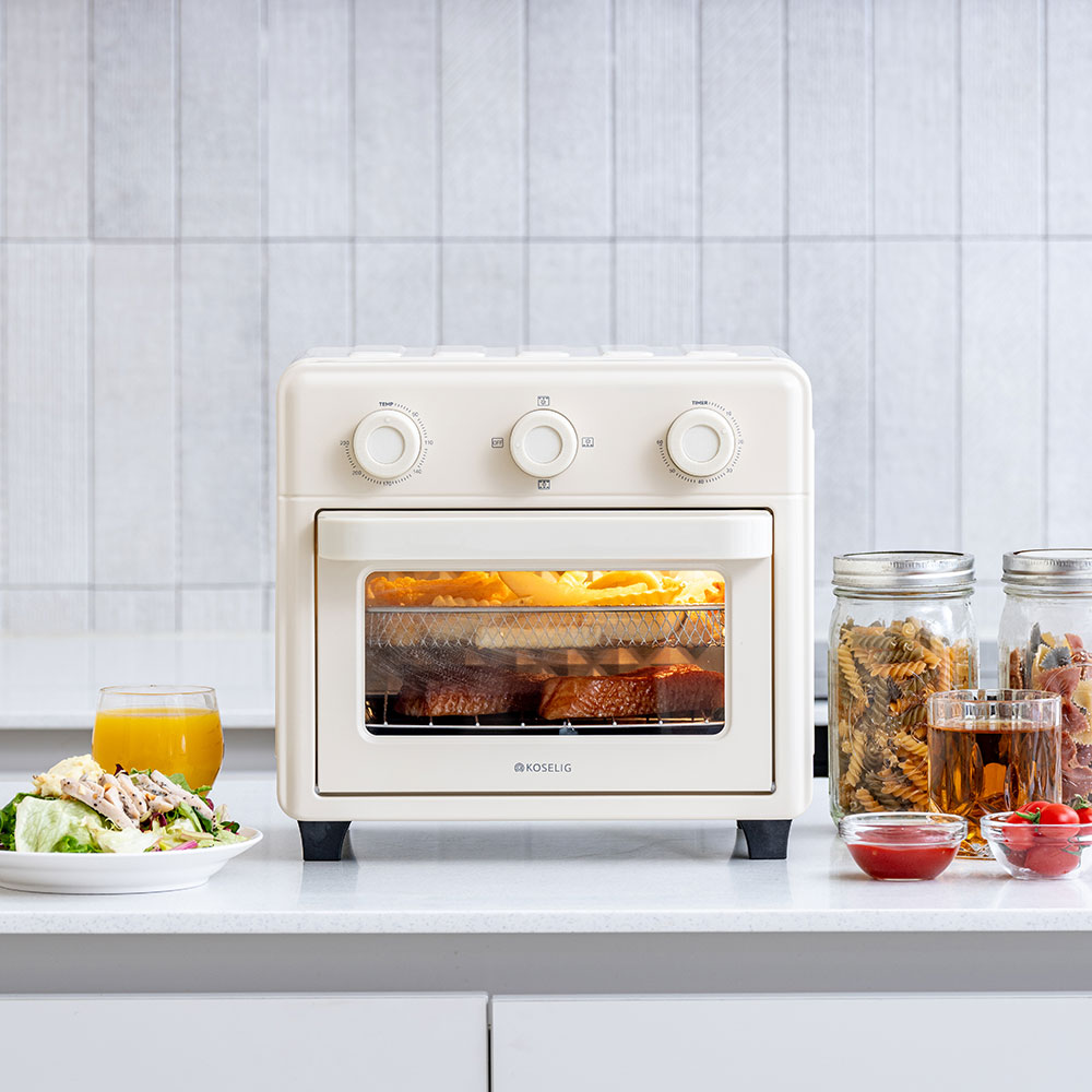 코슬리 오븐형 에어프라이어 대용량 스텐 자취방 미니오븐 토스트기 트리플히팅
