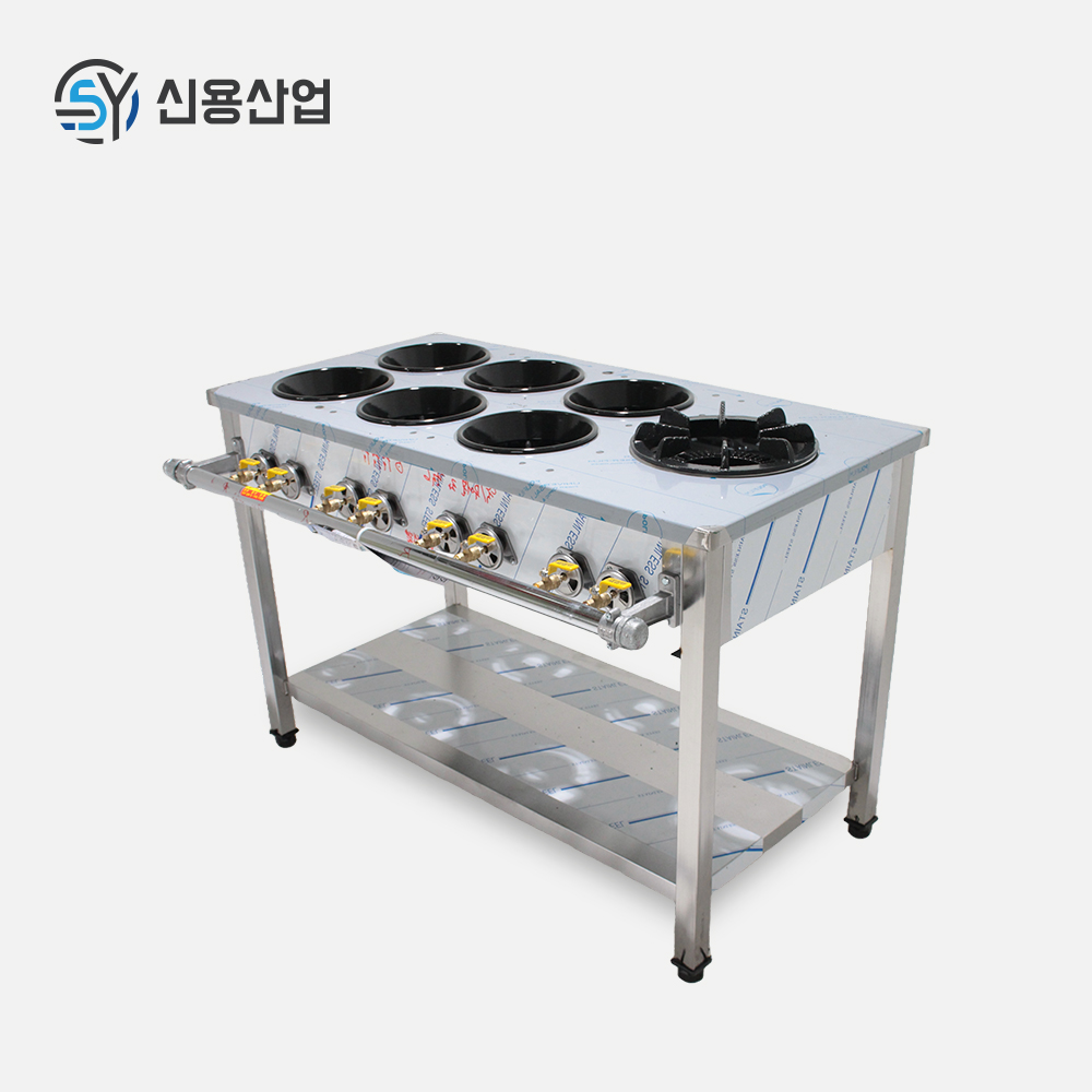 1200 우열 모아불렌지 업소용 뚝배기 간택기 식당 화구 LNG