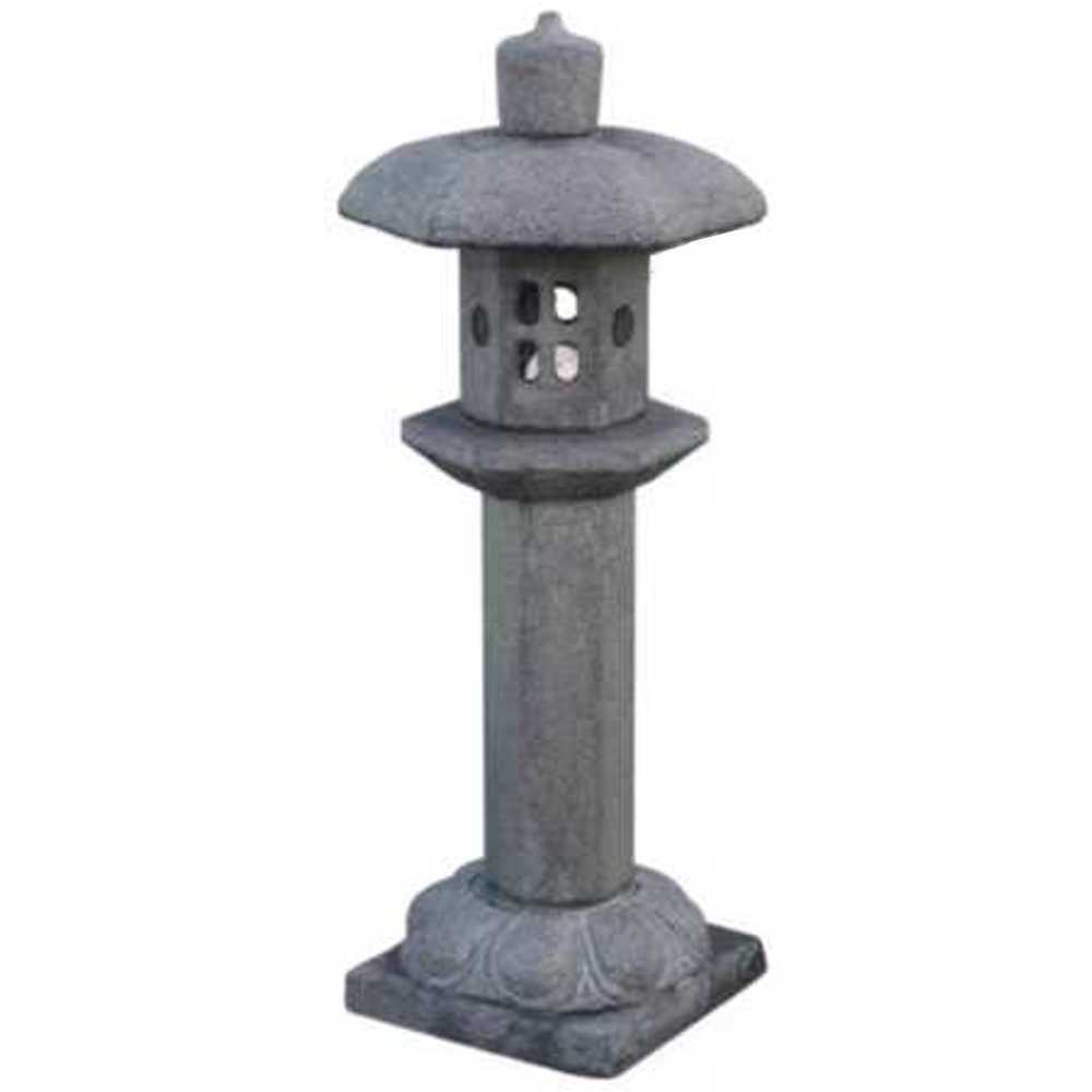 정원 석등 마당 돌탑 자연석 야외 화단 꾸미기 일본식 A 60cm - 상세 이미지 2