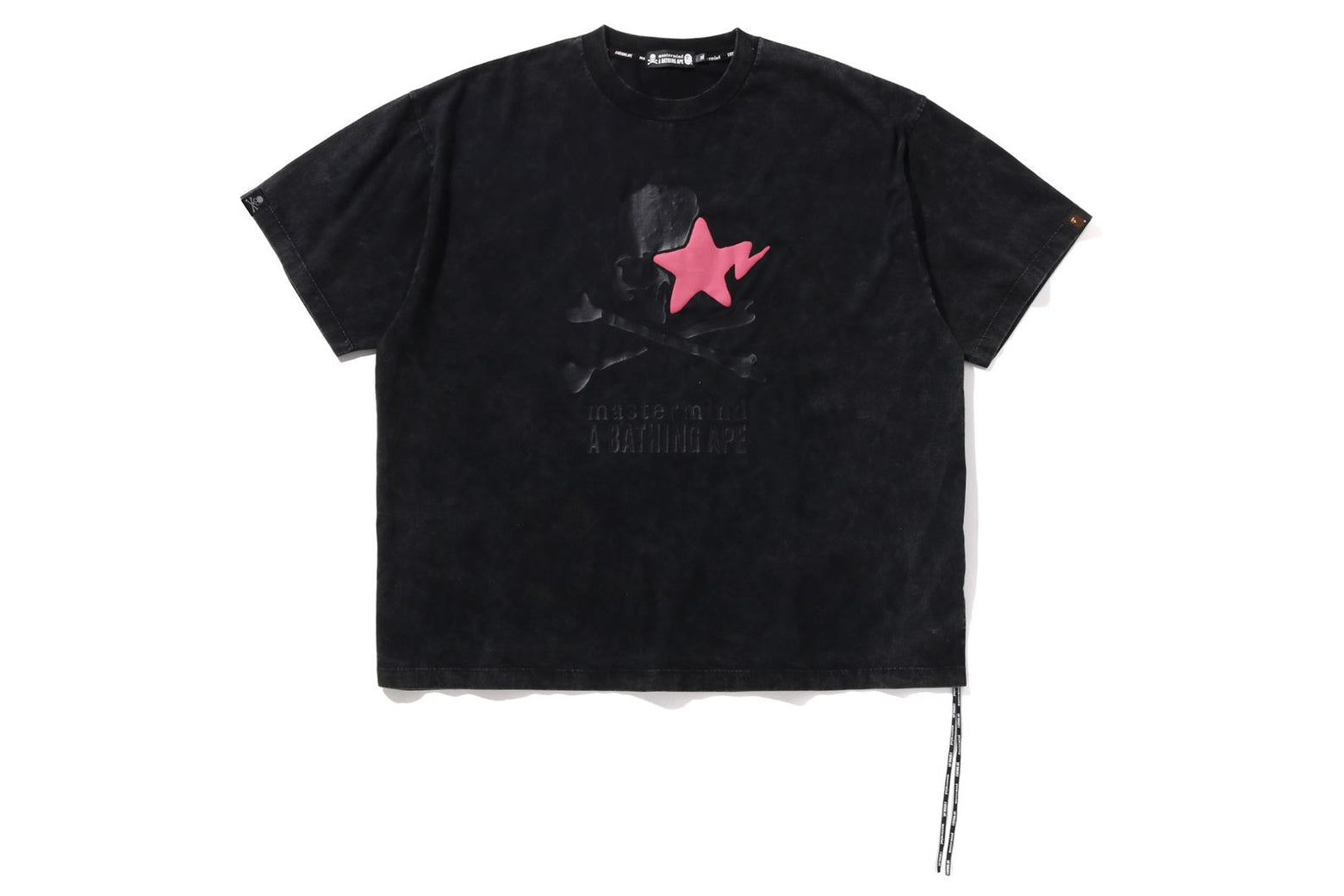 베이프 X MMJ 반팔티 CGARMENT DYE LOGO RELAXED FIT TEE 15TH 4월 신상 1L23-109-906 - 상세 이미지 2