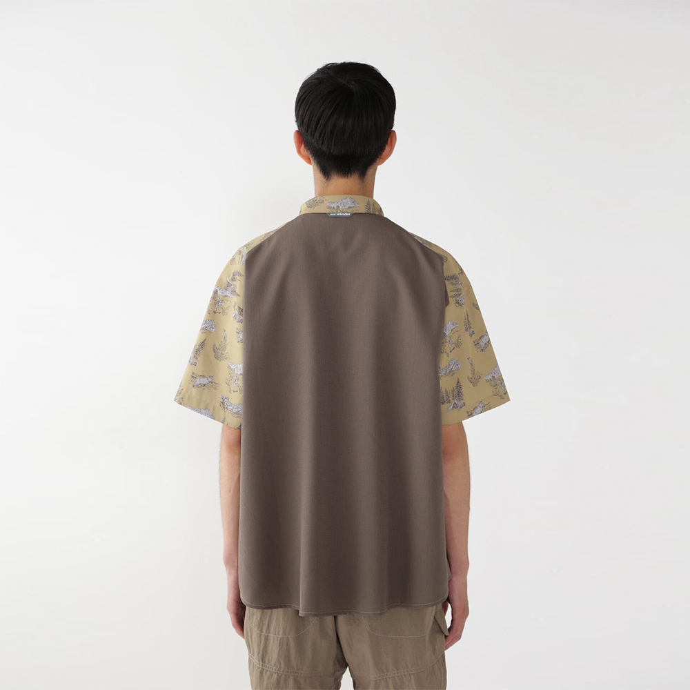 앤드원더 셔츠 hiking club tech shirt 25SS 반팔 5745153051 - 상세 이미지 5
