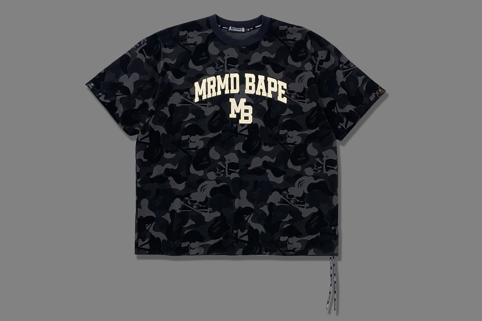 베이프 X MMJ 반팔티 SKULL CAMO COLLEGE RELAXED FIT TEE 15TH 4월 신상 1L23-109-905 - 상세 이미지 3