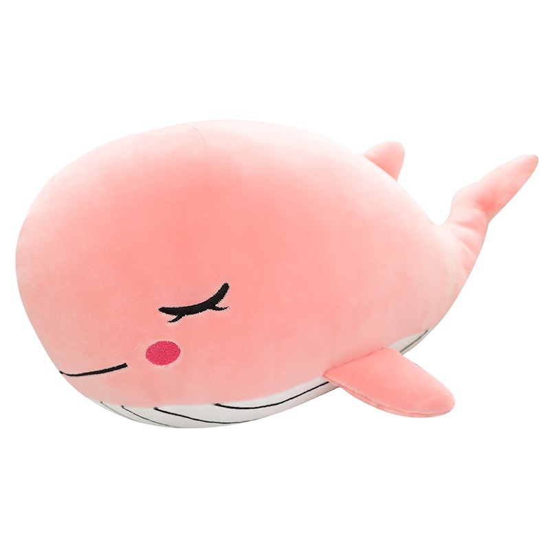 고래인형 봉제인형 바디필로우 베개 바다 돌고래 대형 애착인형 모찌 동물 - 상세 이미지 2