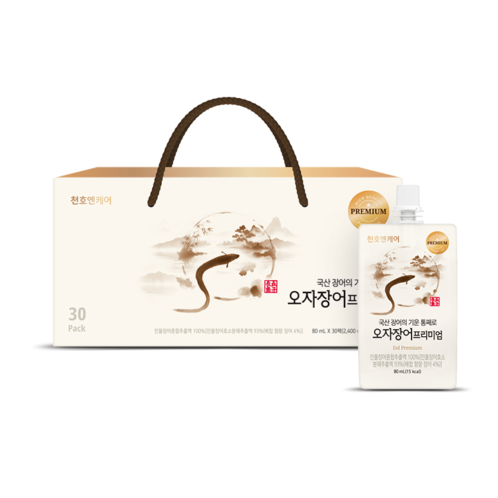 천호엔케어 국산 민물 장어 진액 엑기스 장어즙 오자장어 프리미엄 80ml X 30팩 - 상세 이미지 2
