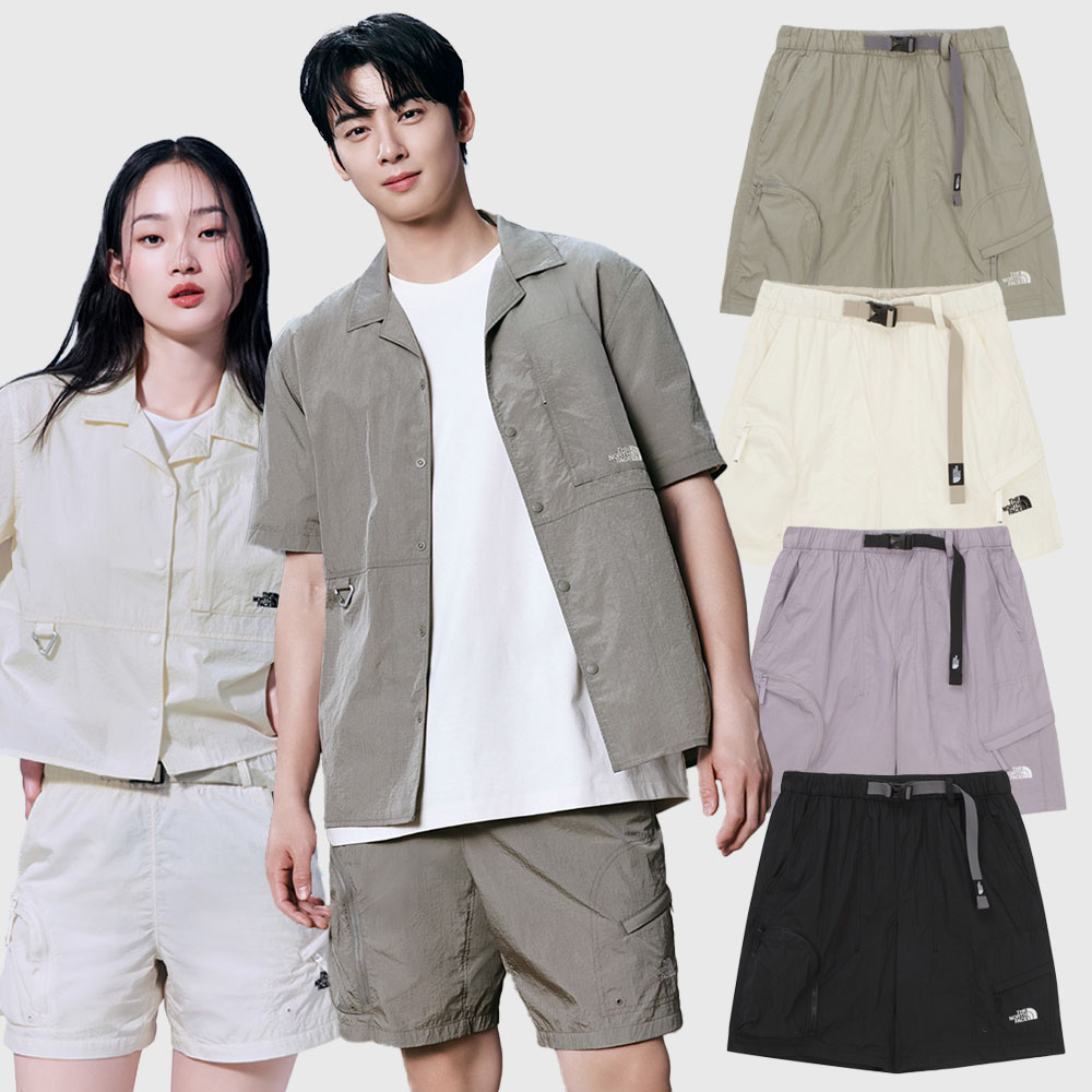 노스페이스 반바지 남자 여자 우븐 팬츠 워크웨이 쇼츠 NS6NR05A