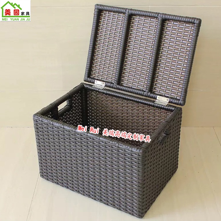 다용도 수납바구니 욕실 호텔 장난감 타월 빨래 정리함 수납박스 뚜껑없음 소형 45x32xH32CM - 상세 이미지 2