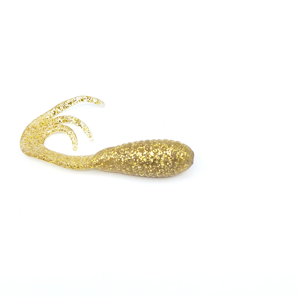 캣츠크로우 트리플그럽 꺽지웜 쏘가리웜 003 골드, 6.3cm - 상세 이미지 3