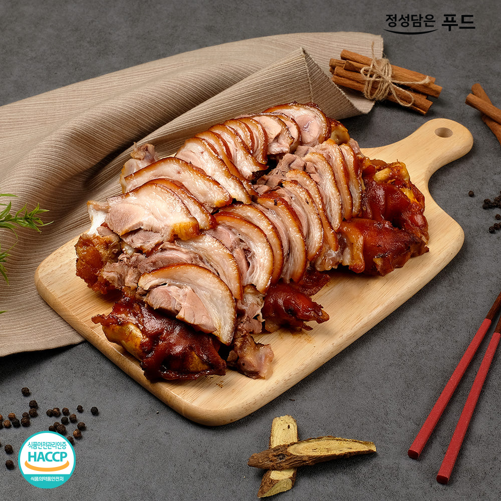 족발 장족 1.4kg 내외 왕족발 뼈족발 돼 전족 앞다리 대용량 안주 캠핑 간편조리 - 상품 이미지