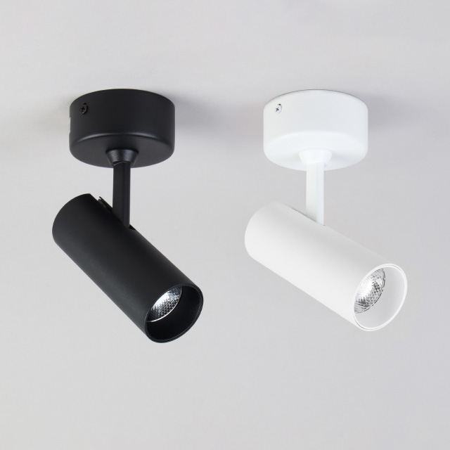 더쎈 LED 원형 카네스 1등 직부등 회전 COB 10W 카페 매장 조명 - 상세 이미지 2