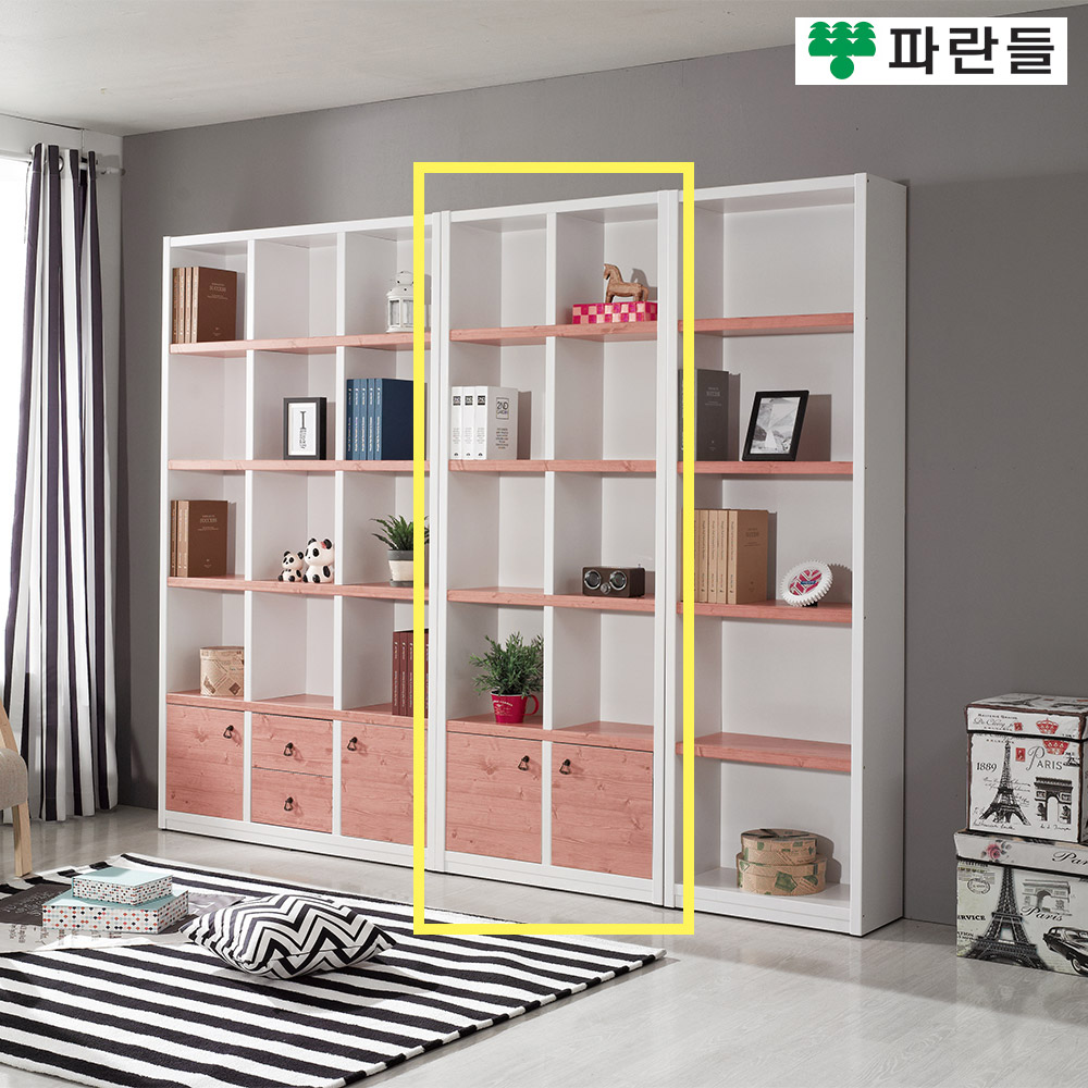 파란들가구 33T 800 도어 5단책장 서재책장 수납장식장 이미지 8