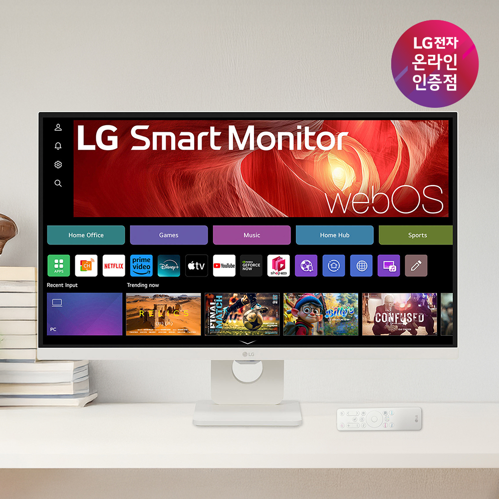 LG 32인치 4K 스마트모니터 스윙 32U731SAW + STA32F