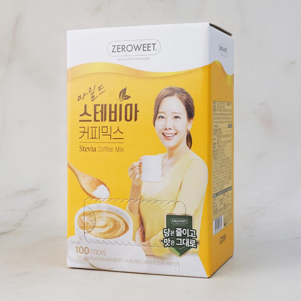 메가마트 펄세스 마일드 스테비아 커피믹스 9.5gx100T - 상세 이미지 2
