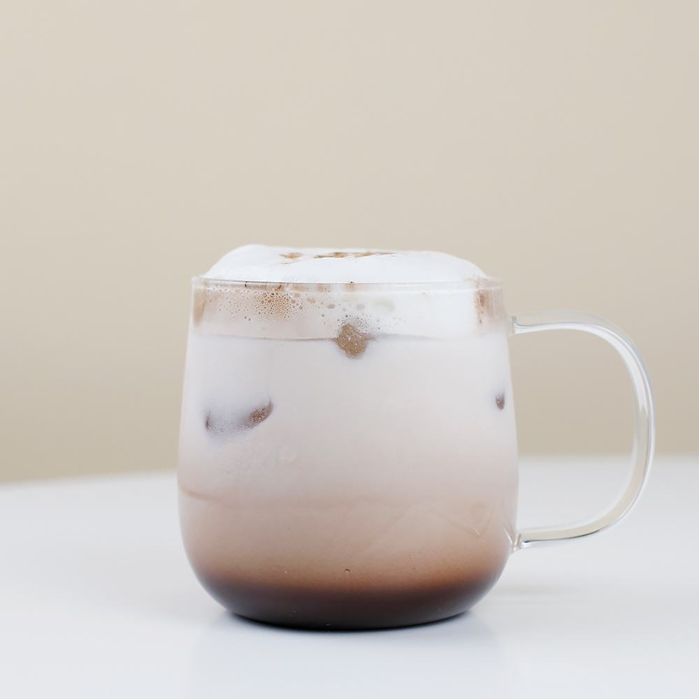 내열유리컵 홈카페 프롬 유리머그잔 380ml, 1개, 항아리컵