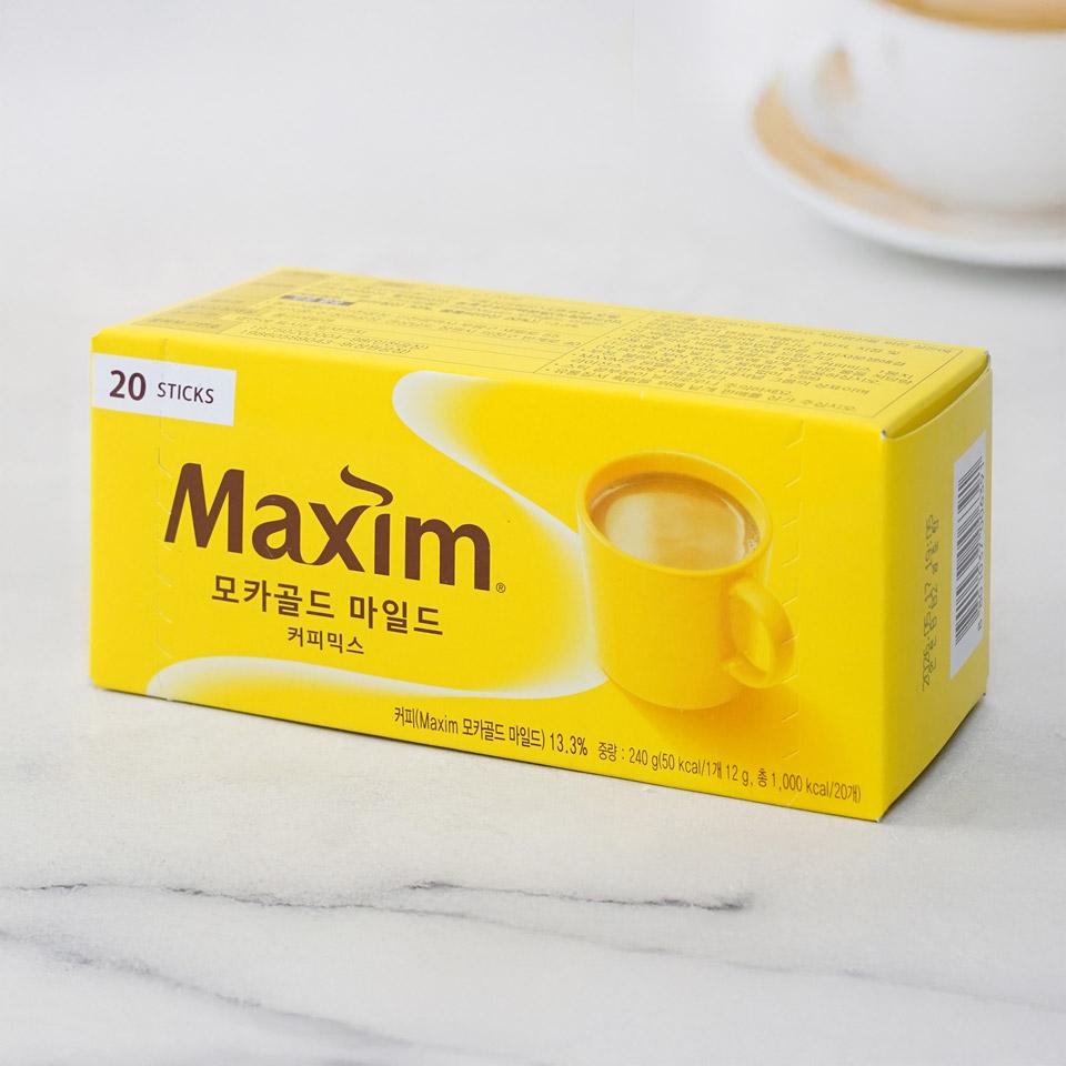 메가마트 동서 맥심 모카골드 커피믹스 마일드 커피 12gx20개 - 상세 이미지 2