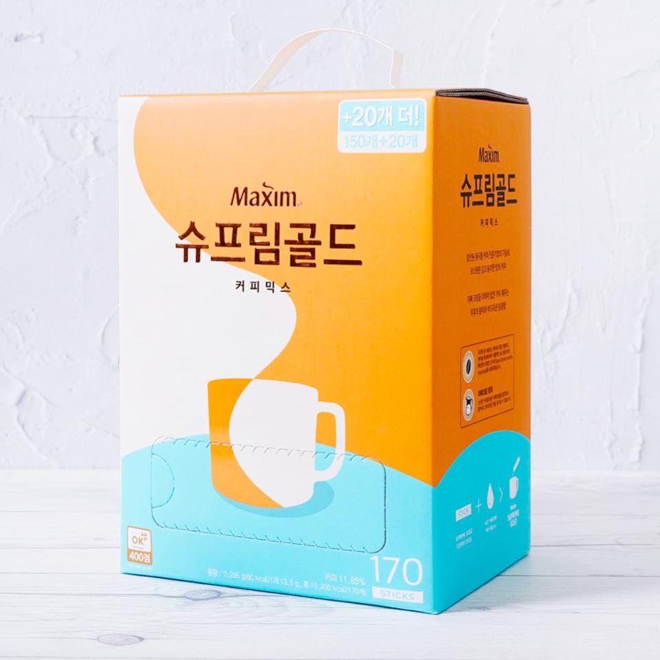 메가마트 동서 맥심 슈프림골드 커피믹스 13.5gx170T - 상세 이미지 2