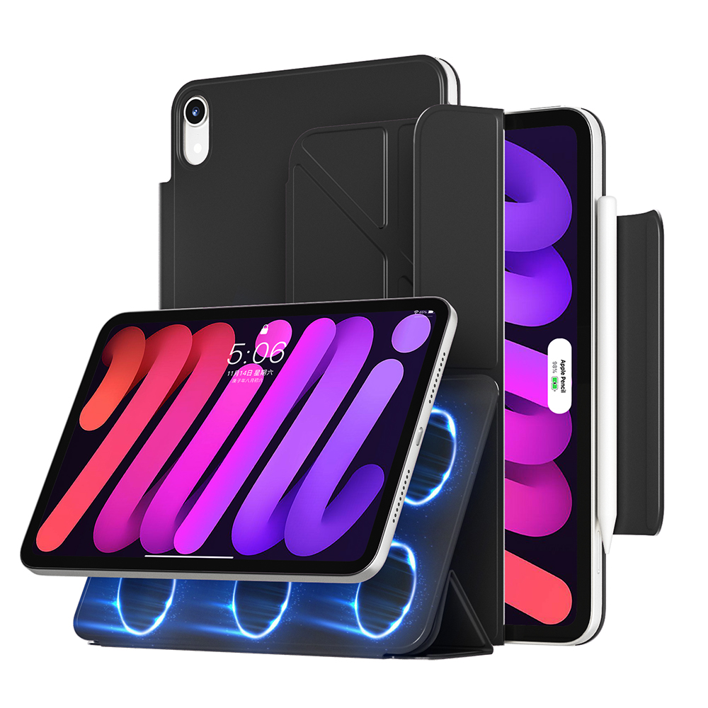 아이스토리 iPad mini 마그네틱 자석 커버 분리 폴리오 Y형 케이스 - 상품 이미지