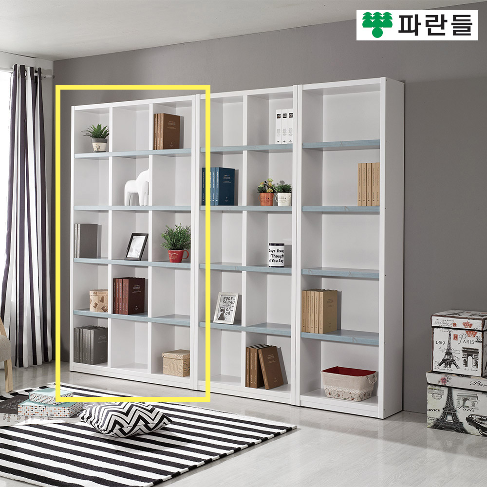 파란들가구 33T 1200 오픈 5단책장 서재책장 수납장식장 이미지 6