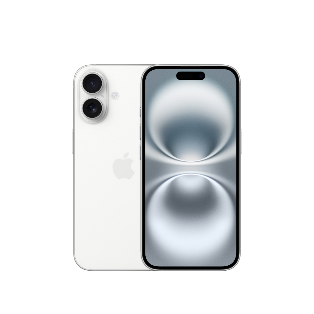 Apple 아이폰 16 자급제 128GB, 8GB, 화이트 - 상품 이미지