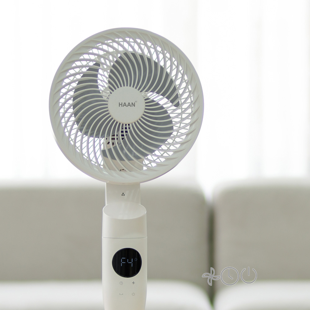 한경희 리모컨 스탠드 서큘레이터 선풍기 음성인식 좌식겸용 틸트 - 상세 이미지 4