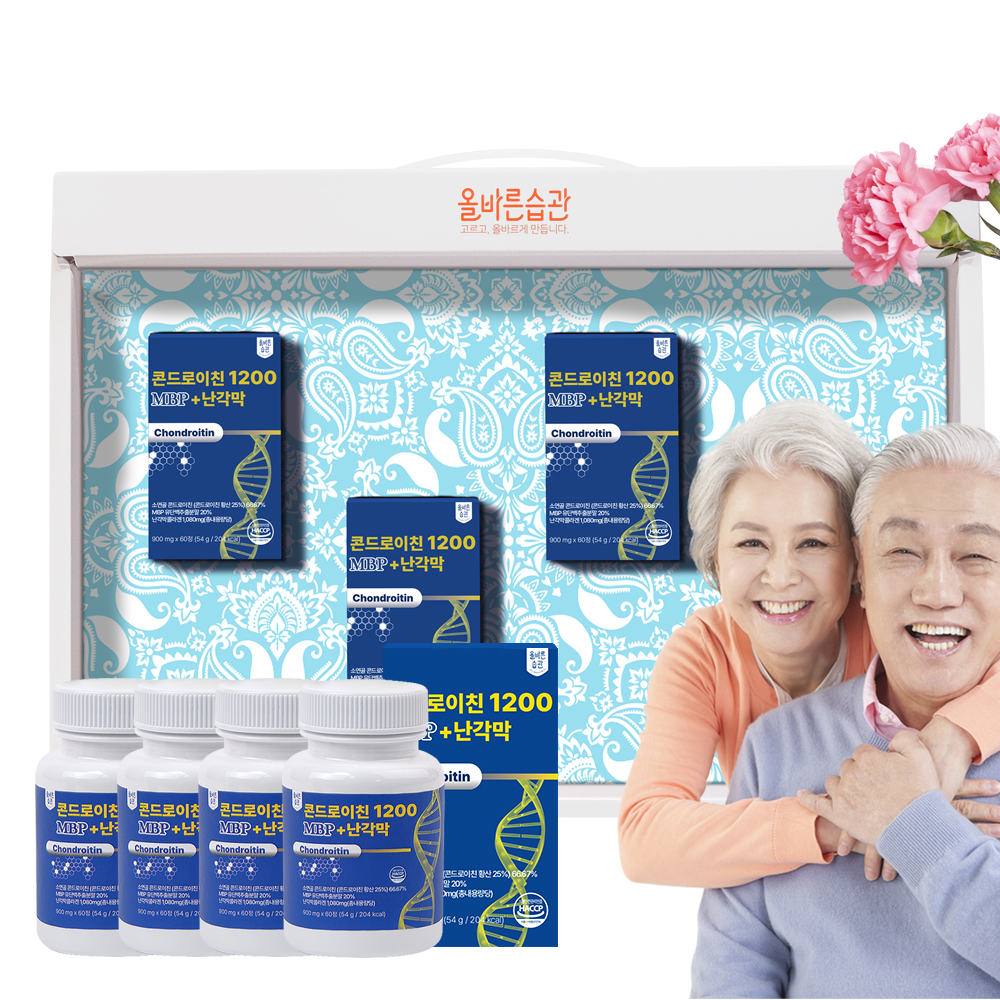 올바른습관 소연골 콘드로이친 1200mg 60정, 4개 - 상세 이미지 4