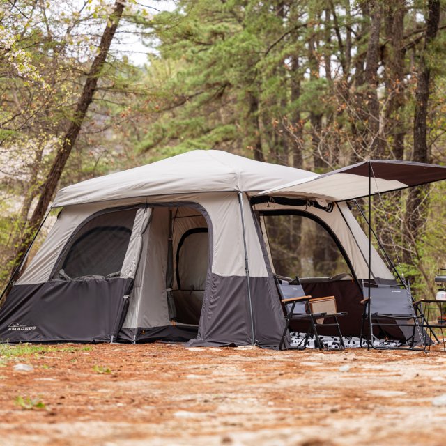 아이두젠 아마데우스 원터치 텐트 쉘터 돔 자동 그늘막 라이트그레이