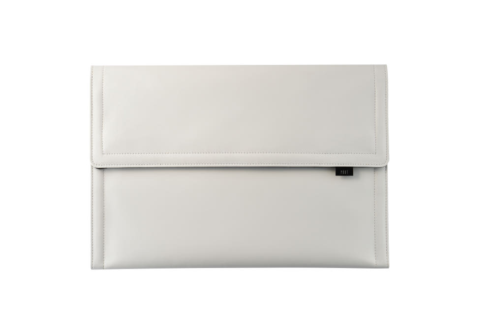 랩탑 워크패드 노트북파우치 HANDS8 13-14인치, 클래식화이트