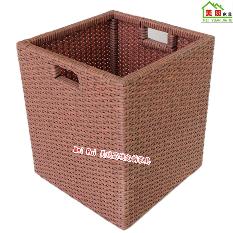 다용도 수납바구니 욕실 호텔 장난감 타월 빨래 정리함 수납박스 뚜껑없음 소형 45x32xH32CM - 상품 이미지