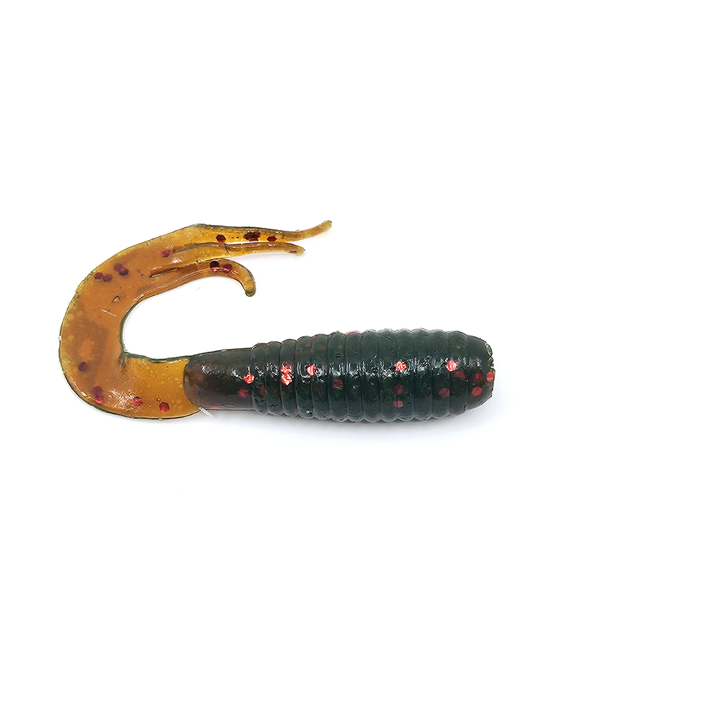 캣츠크로우 트리플그럽 꺽지웜 쏘가리웜 008 모터오일, 7.6cm(3인치) - 상세 이미지 3