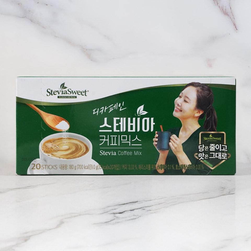메가마트 펄세스 디카페인 스테비아 커피믹스 9gx20T - 메인 이미지