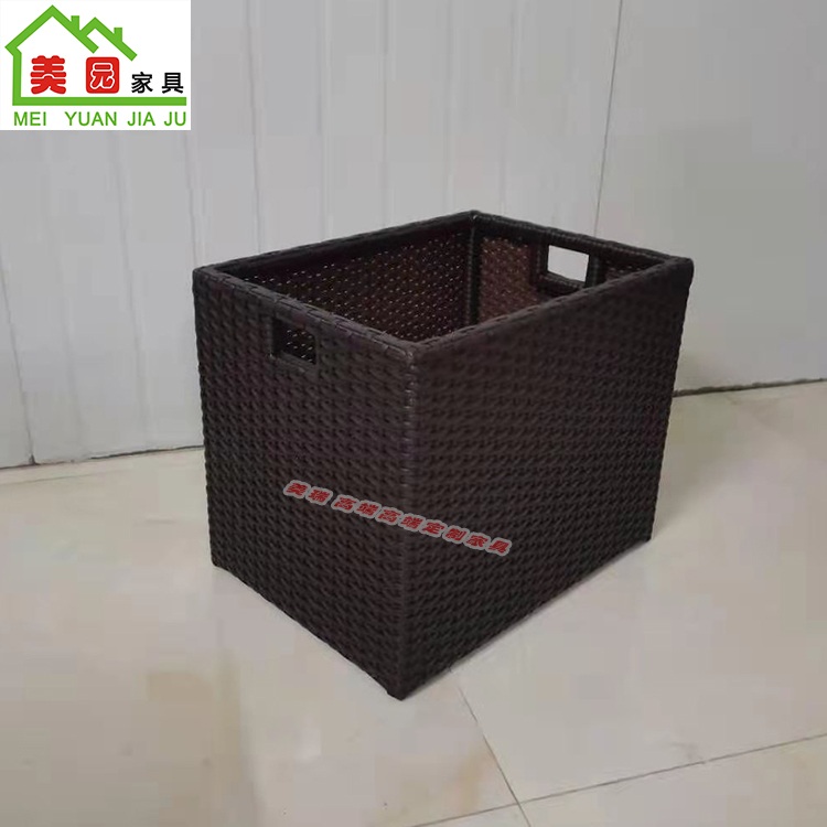 다용도 수납바구니 욕실 호텔 장난감 타월 빨래 정리함 수납박스 뚜껑없음 소형 45x32xH32CM - 상세 이미지 3