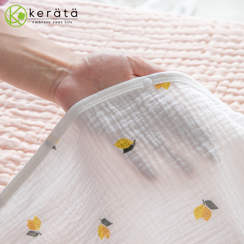 케라타 ibul 여름용 2중거즈 유아동 수면조끼 아동잠옷