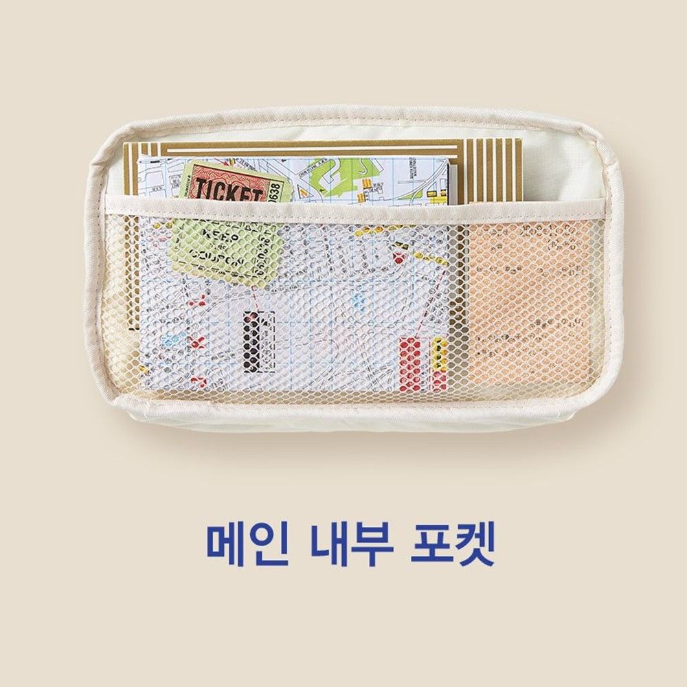 크로스 여행가방 데일리 백 천가방 소지품 여권 패스포트 여행 - 상세 이미지 5
