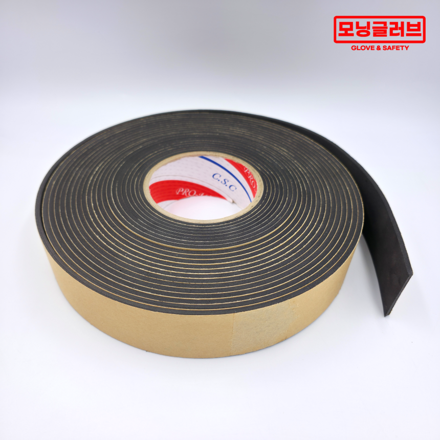 대영 EVA 스펀지 폼 테이프 두께2mm 길이8M 단면 소음방지 충격방지 보호 방음 완충 - 상품 이미지
