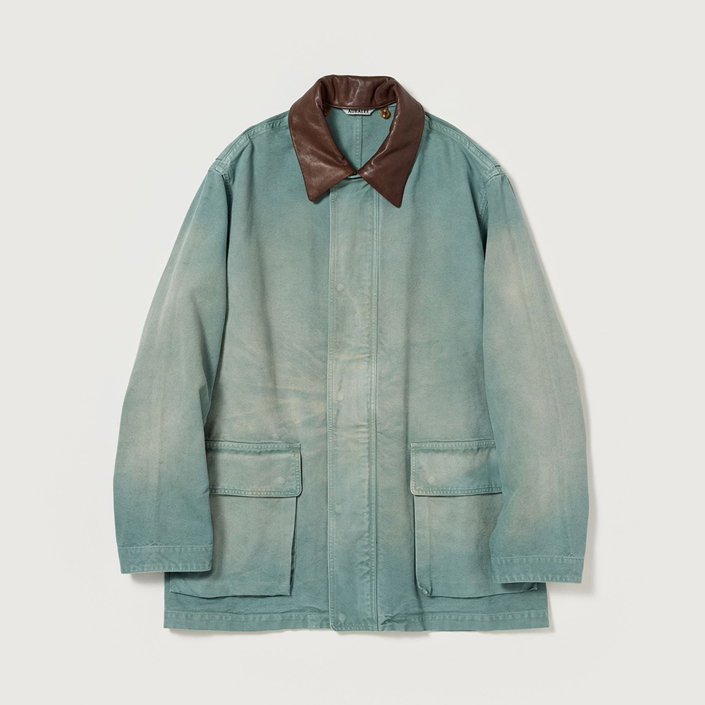 오라리 우먼즈 자켓 ORGANIC COTTON DUCK BLOUSON 25SS 여성 블루종 - 상세 이미지 2