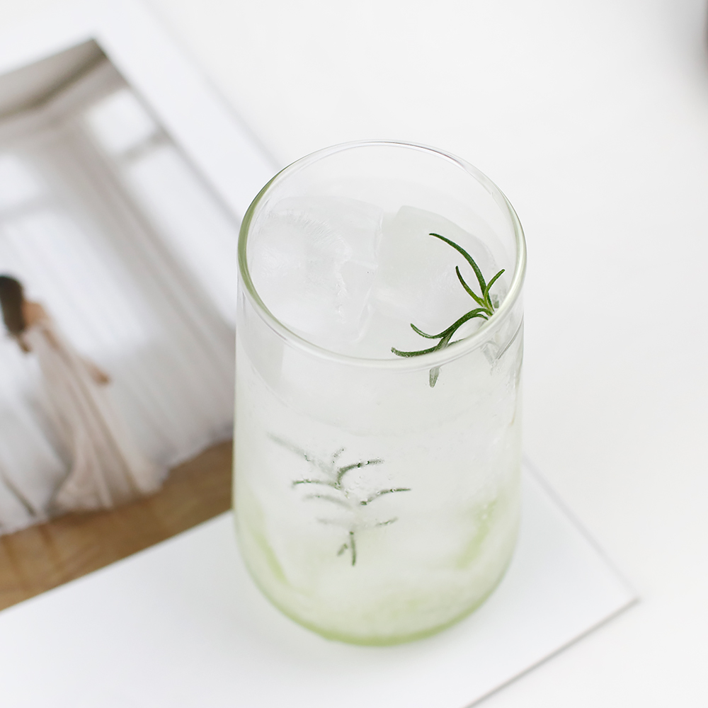 카페유리잔 내열유리컵 470ml, 4개, 칼립소무지(CTU-10-1) - 상세 이미지 5