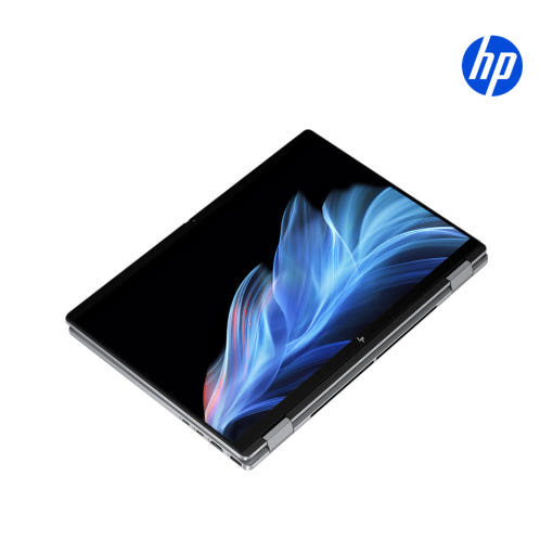 HP 옴니북X 플립 14의 360도 회전 모습