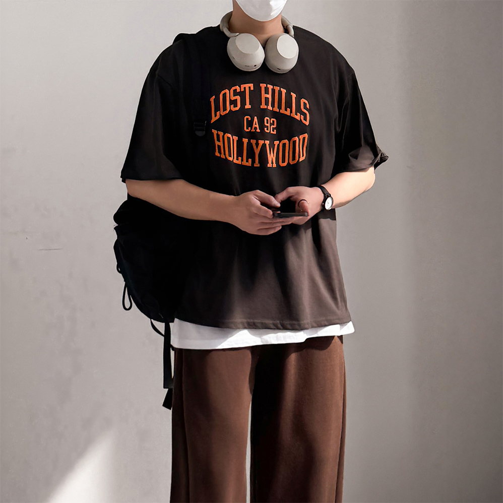 20수반팔티 남자여름반팔티 쿨티셔츠 - 상세 이미지 4