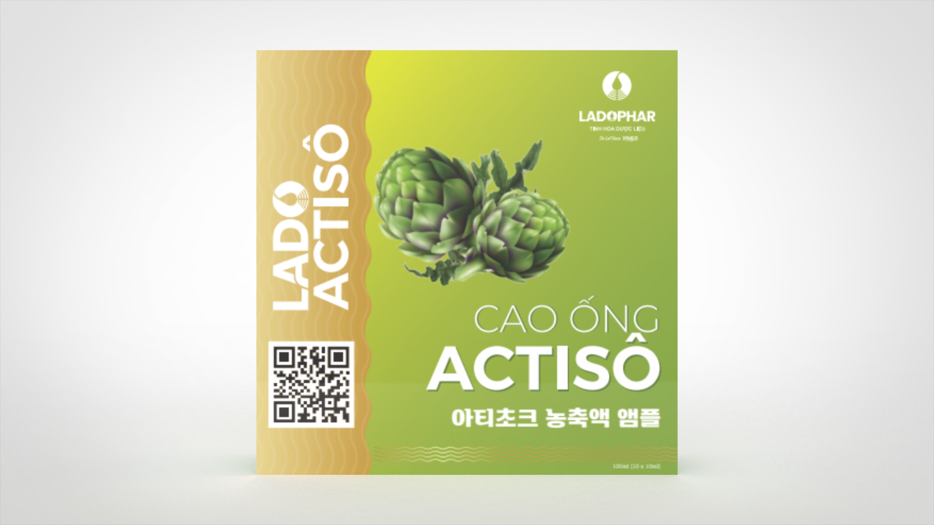 국내배송 라도 아티소/아티초크 100ml(10ml x 10앰플) 공식수입 정품 한글패키지 - 메인 이미지