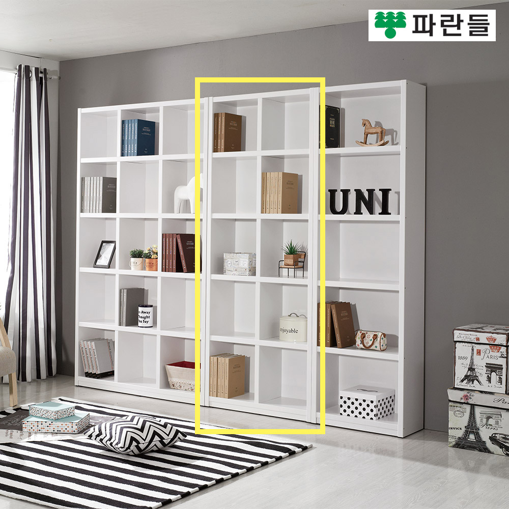 파란들가구 33T 800 오픈 5단책장 거실책장 수납장식장 - 상세 이미지 2